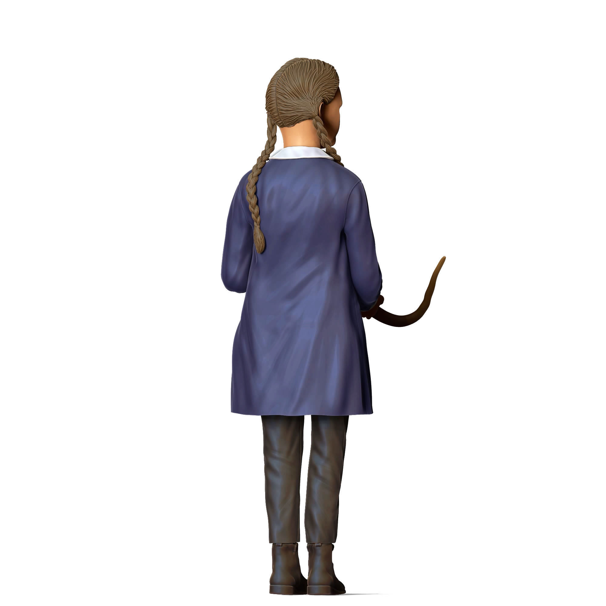 N4 Addams Family Lisa Loring Wednesday 3D print model_8