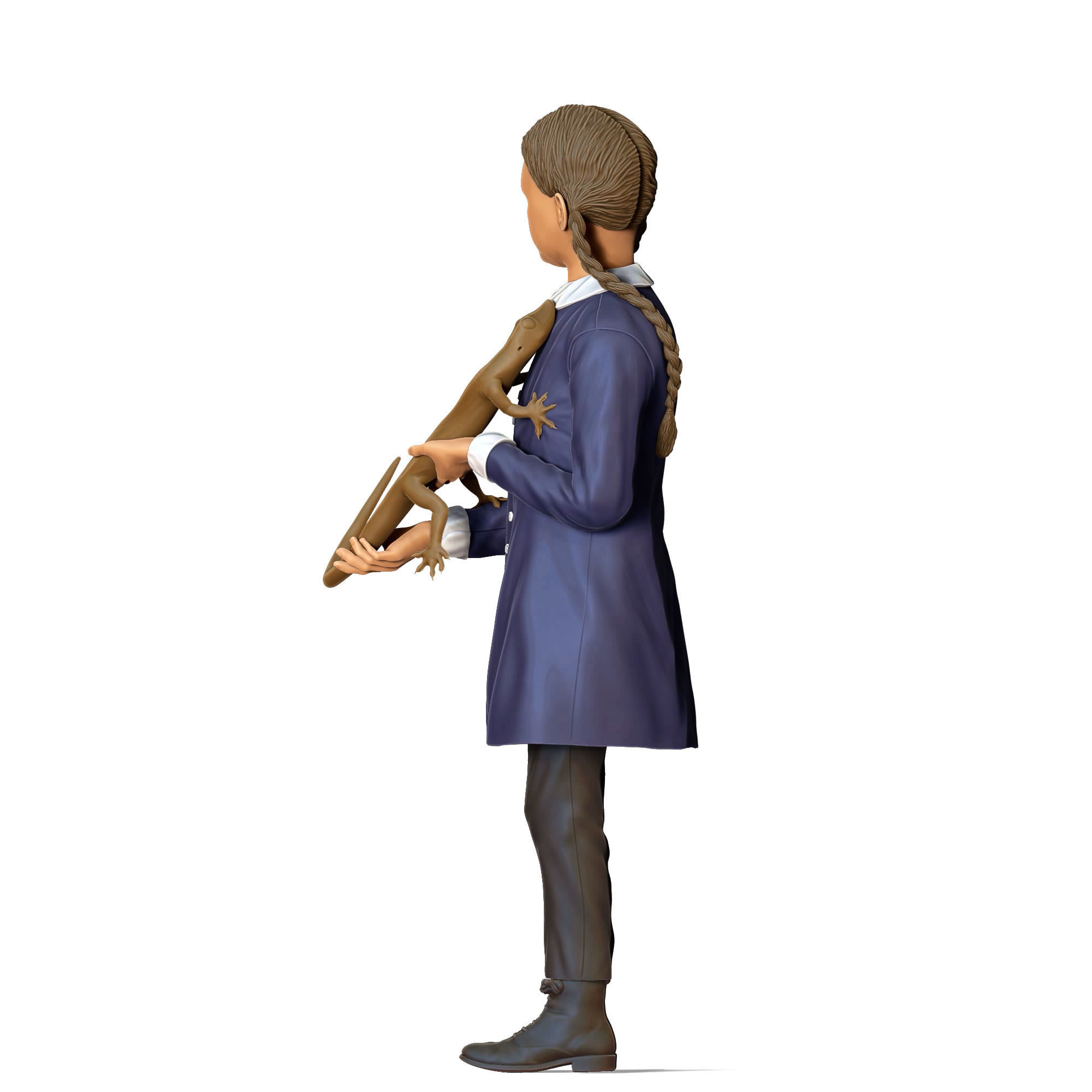 N4 Addams Family Lisa Loring Wednesday 3D print model_15