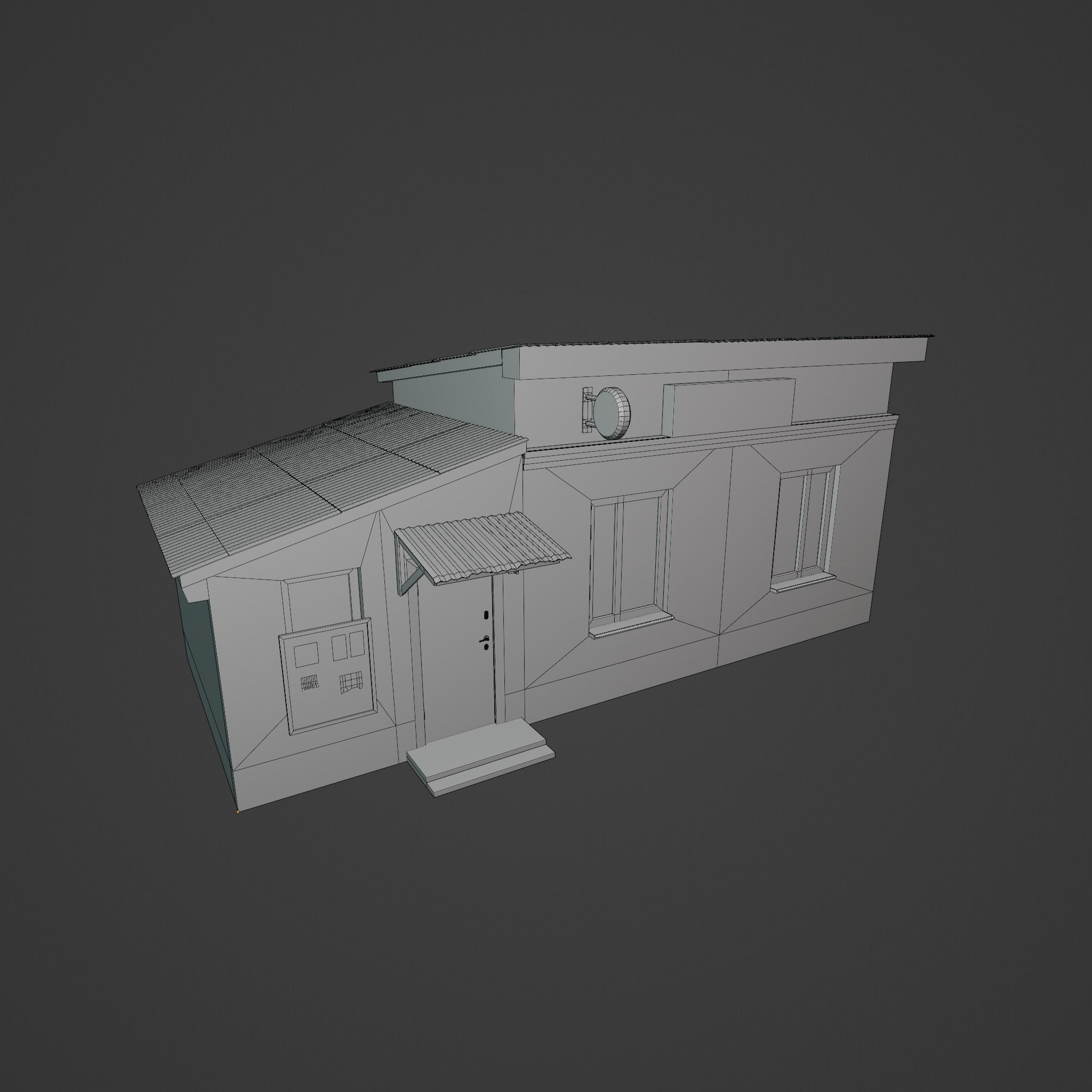 Store old PBR texture Low-poly 3D model_3