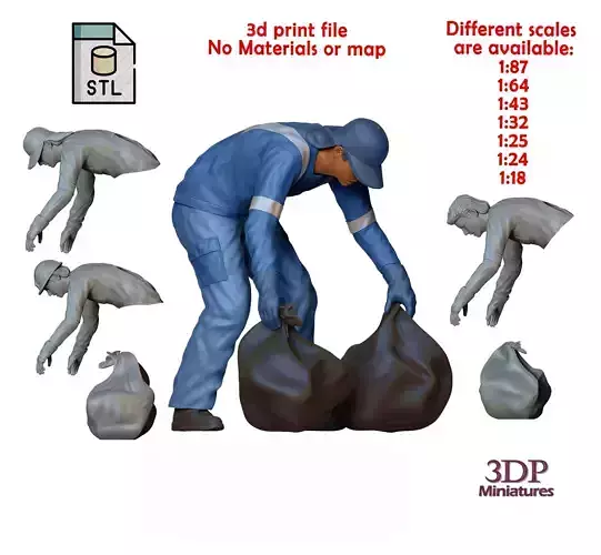 N5 Sweepers collecting garbage