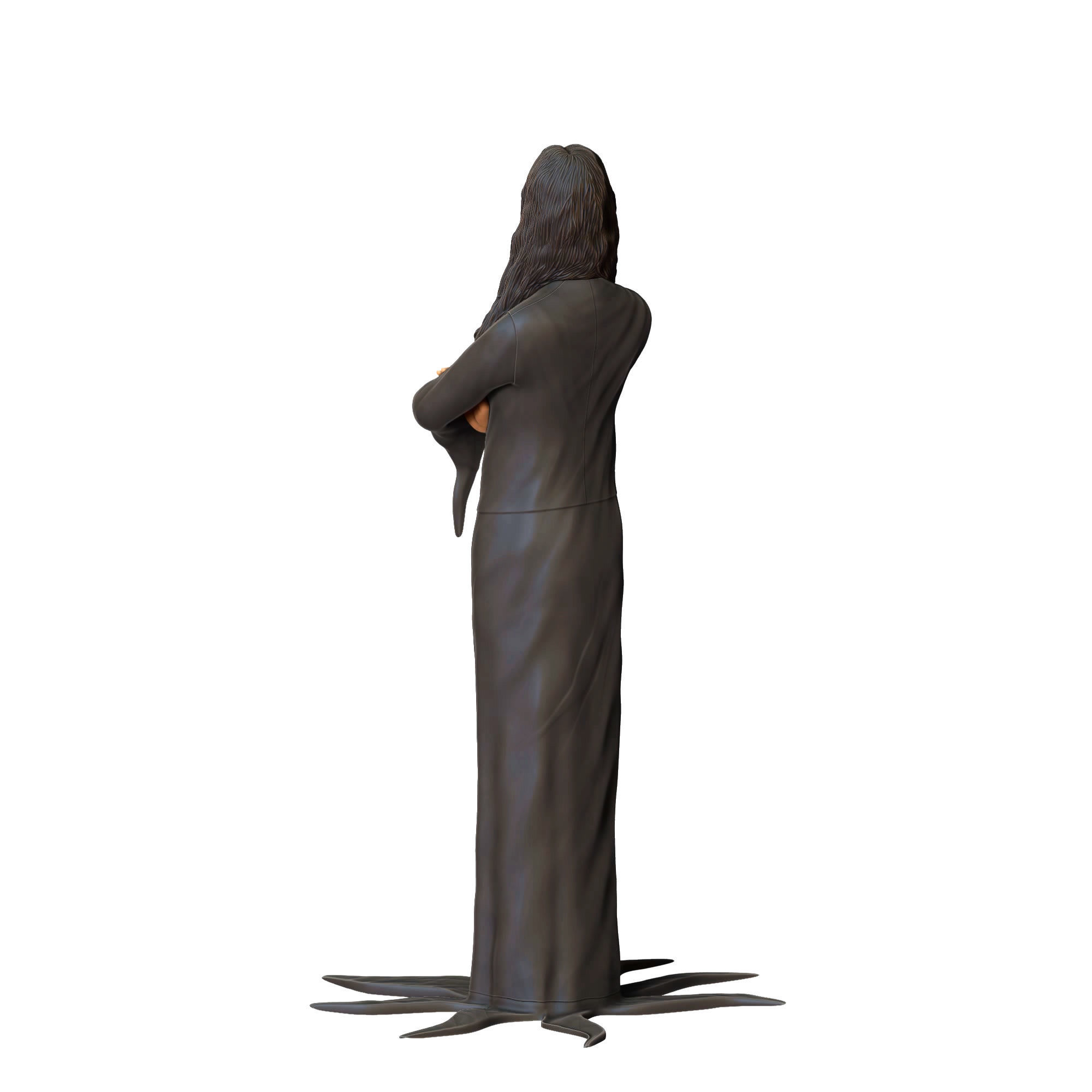 N5 Addams Family Carolyn Jones Morticia 3D print model_15