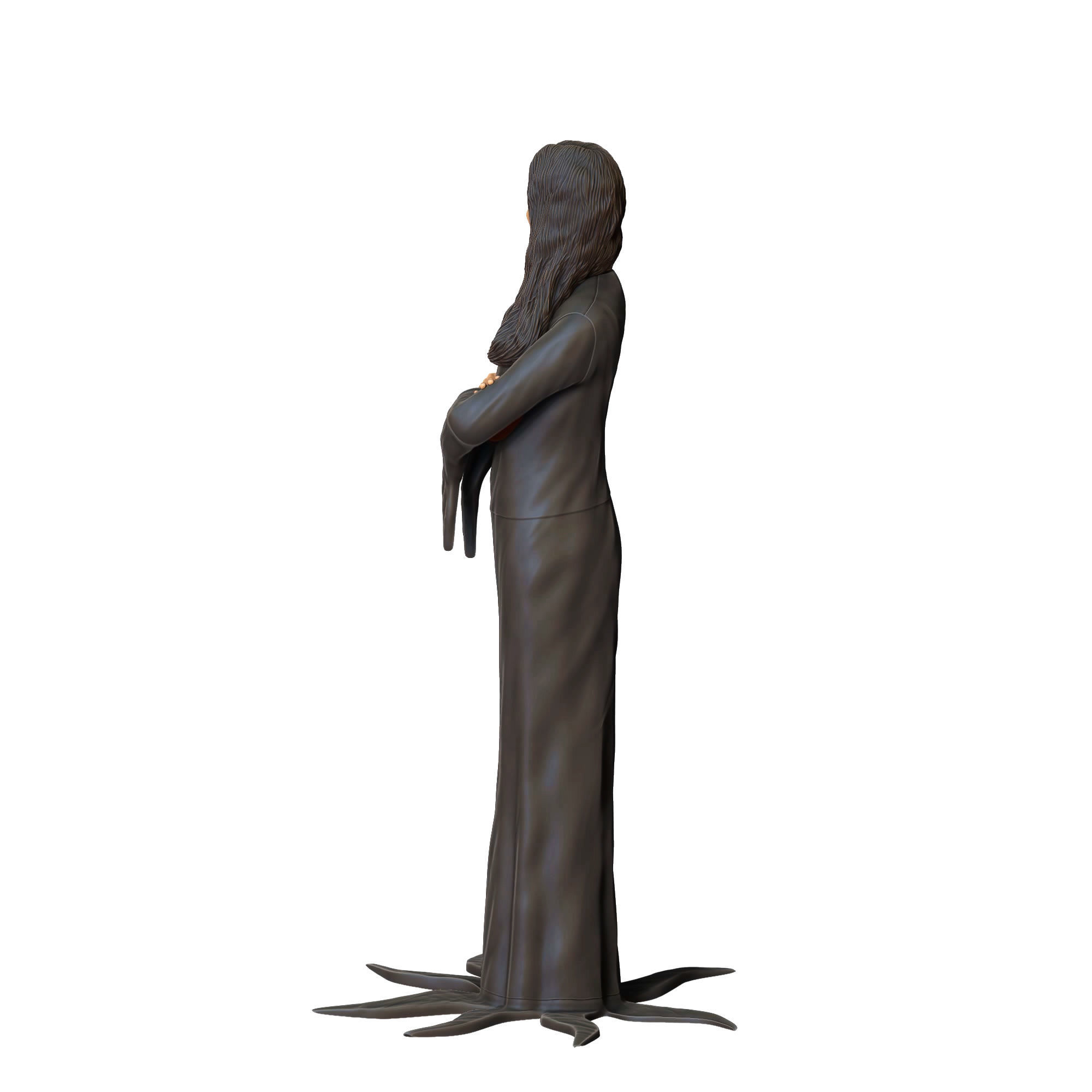 N5 Addams Family Carolyn Jones Morticia 3D print model_18