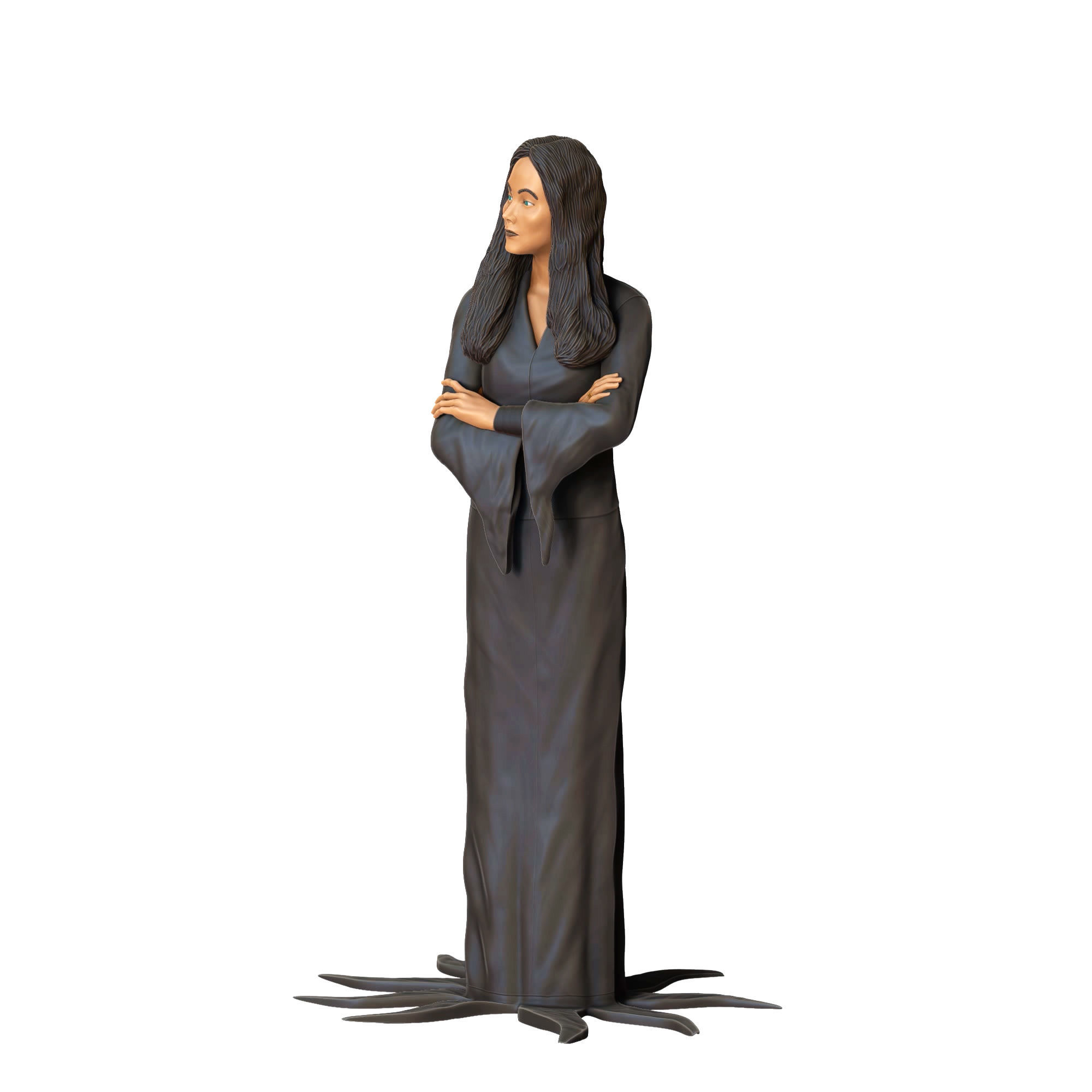N5 Addams Family Carolyn Jones Morticia 3D print model_23