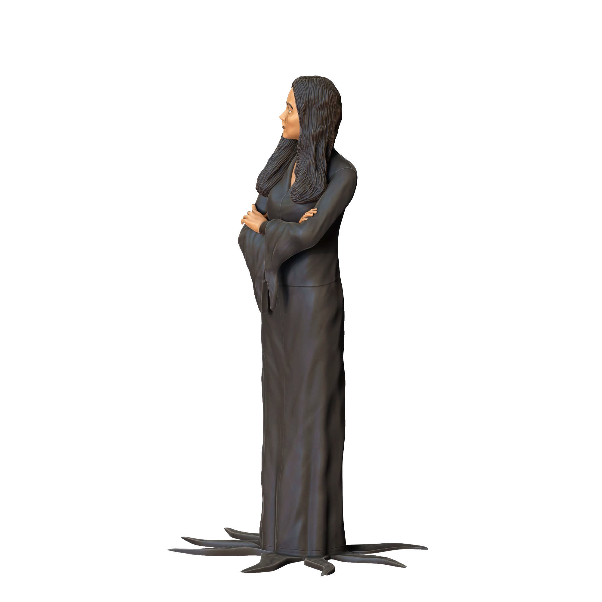 N5 Addams Family Carolyn Jones Morticia 3D print model_21