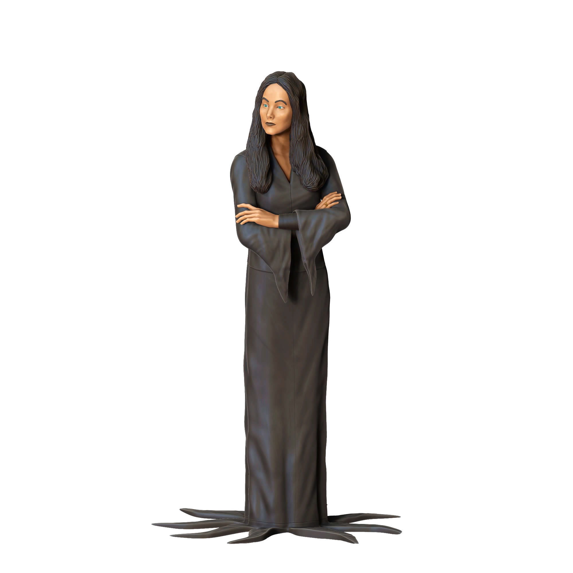 N5 Addams Family Carolyn Jones Morticia 3D print model_1
