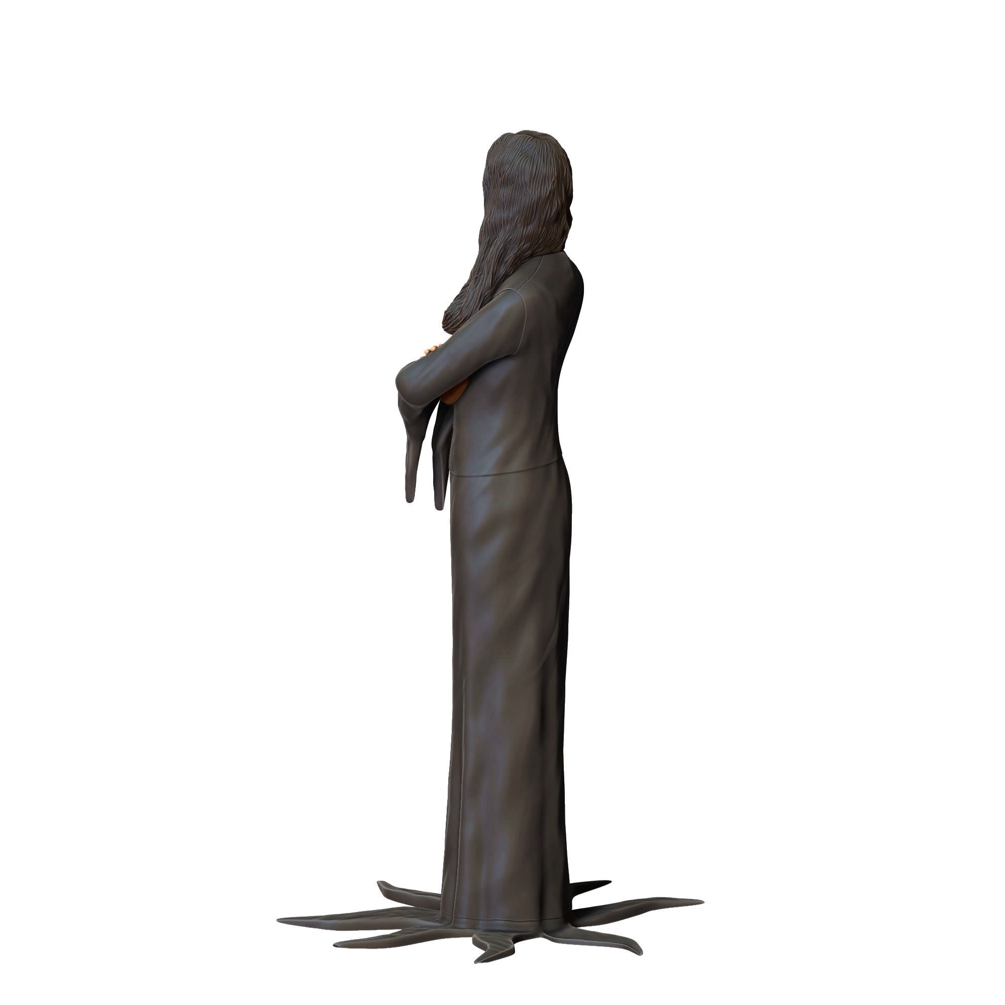 N5 Addams Family Carolyn Jones Morticia 3D print model_17