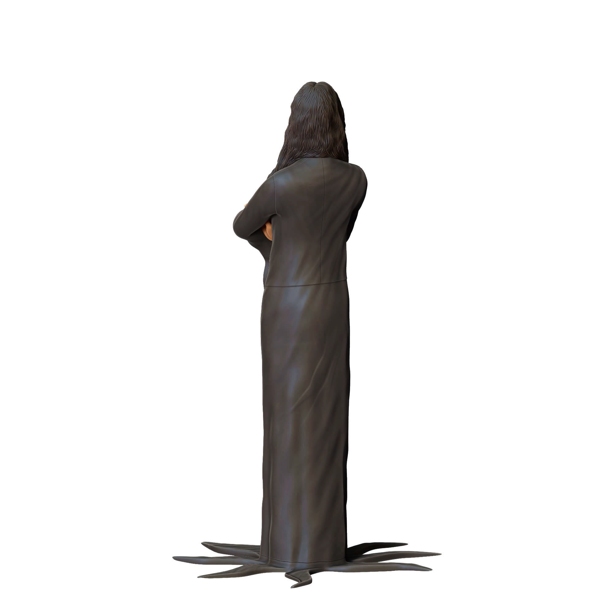 N5 Addams Family Carolyn Jones Morticia 3D print model_14