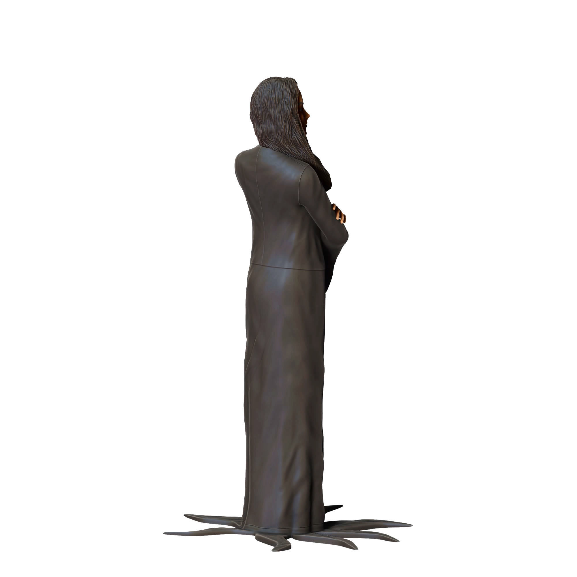 N5 Addams Family Carolyn Jones Morticia 3D print model_9