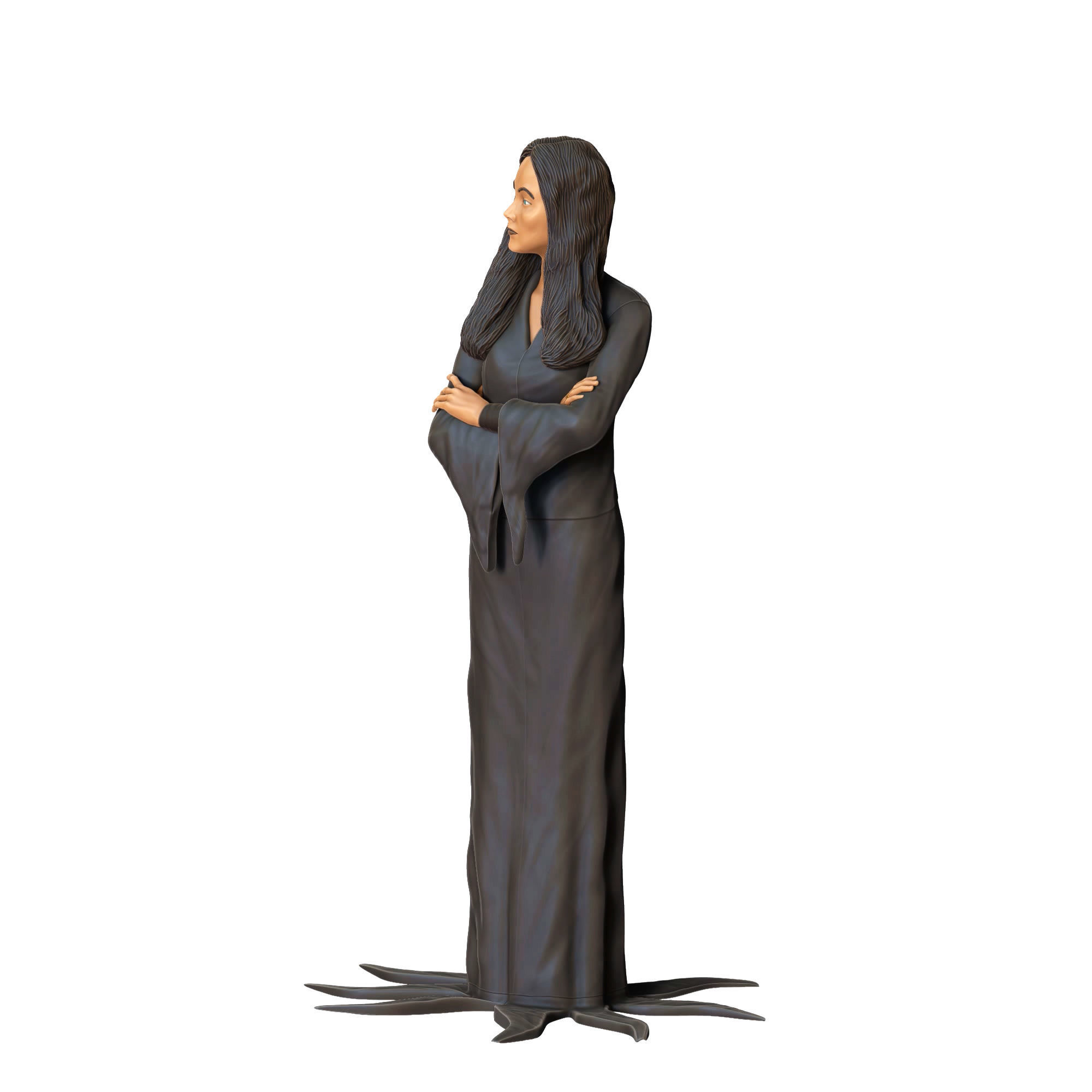 N5 Addams Family Carolyn Jones Morticia 3D print model_22