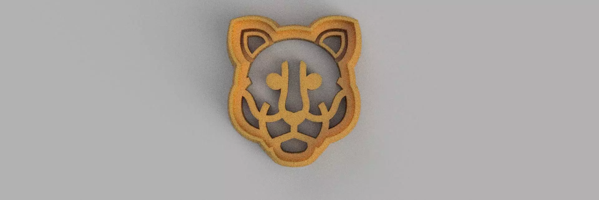 lion COOKIE CUTTER 3D print model_0