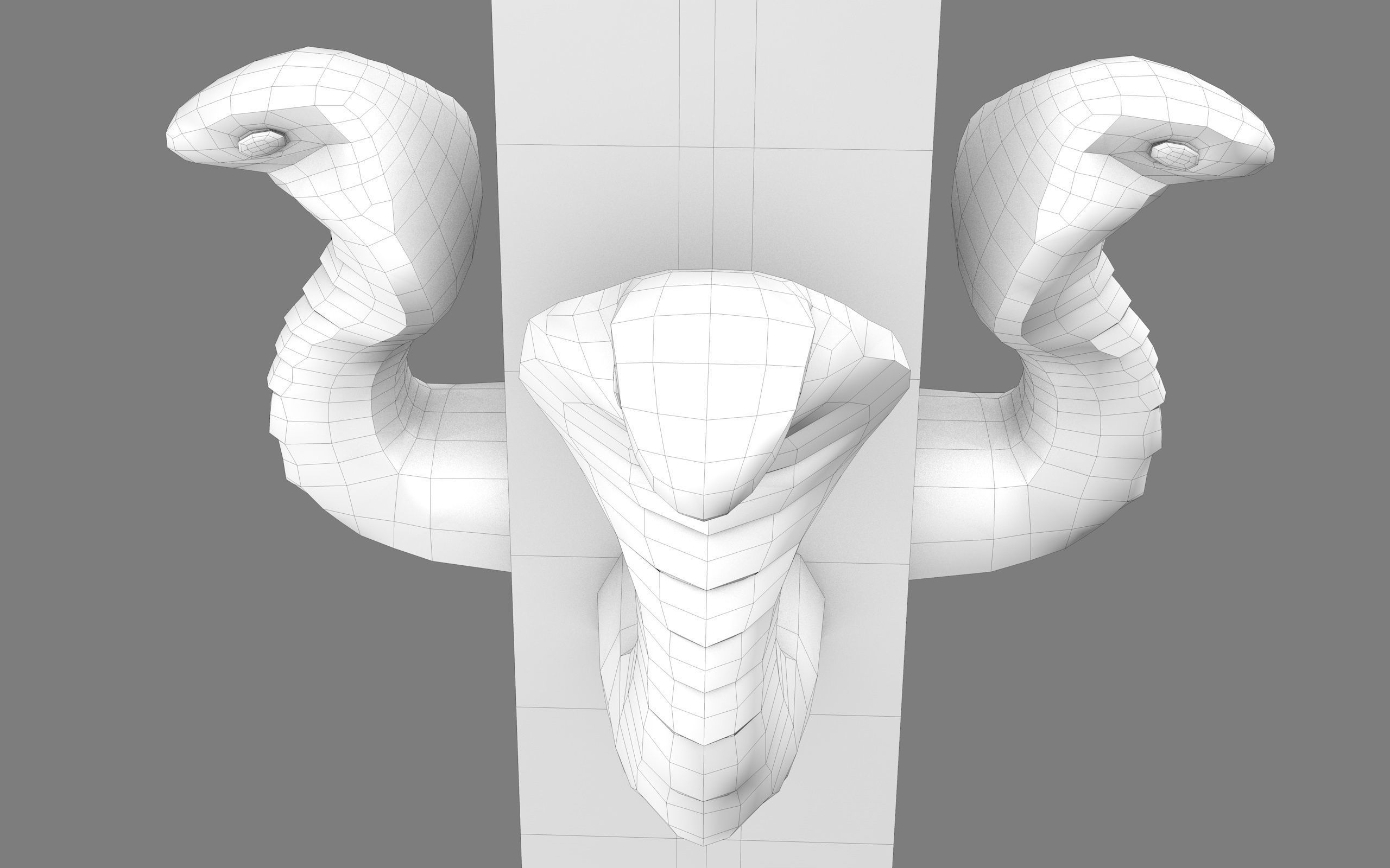  Ancient Egypt Lion Obelisk 3d Model 3D model_46