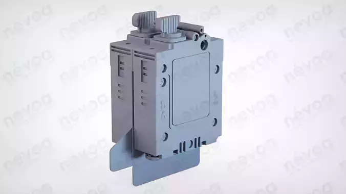 Low Profile Compact Circuit Protector - CCPLP-2-30M-P 3D model