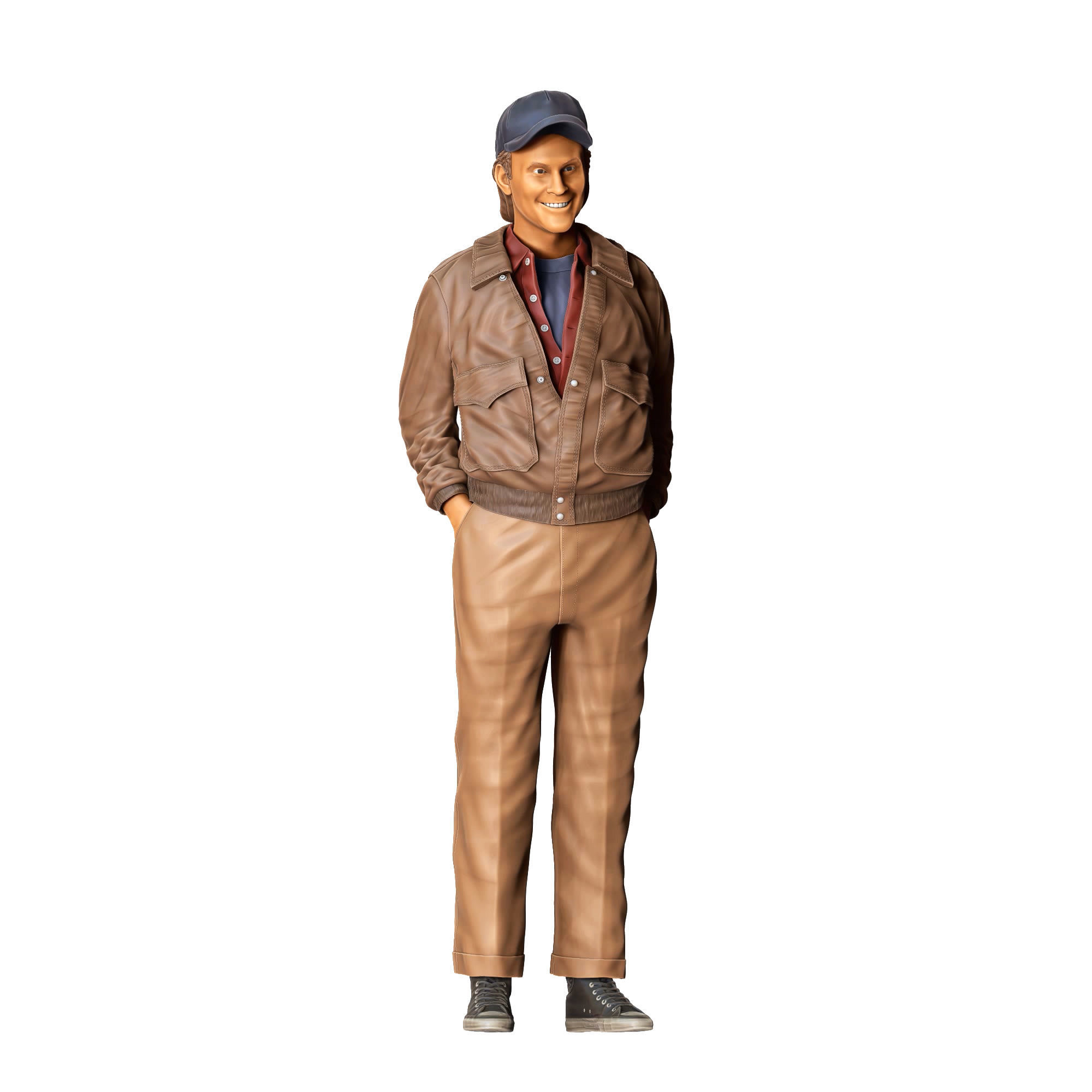 N2 A-Team Dwight Schultz Howling Mad Murdock 3D print model_1