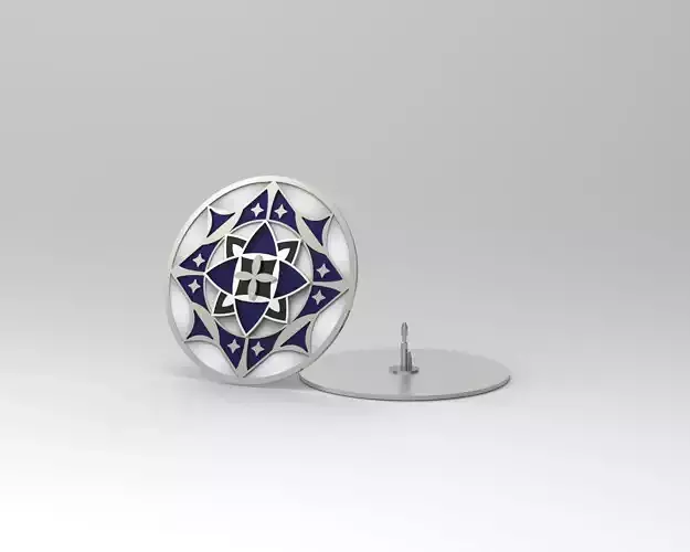 Tolkien Melian Pendant 3D model and printable icon 3D print model