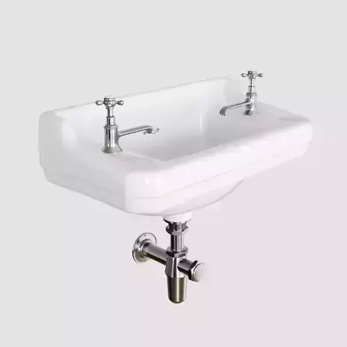 Vintage Two-Tap Basin