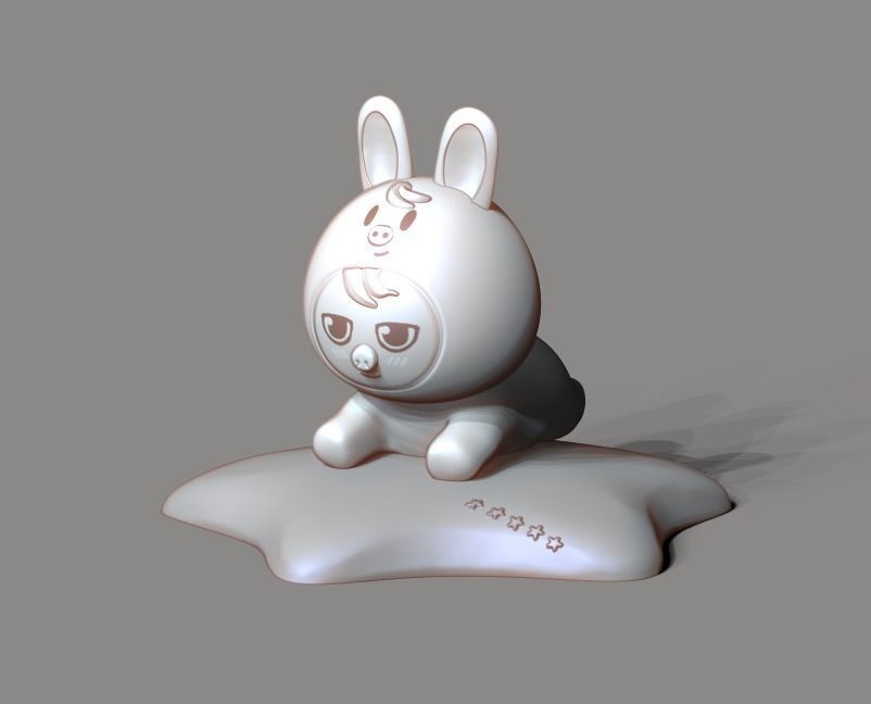 SKZOO  DWAEKKI  STRAY KIDS 3D print model_1