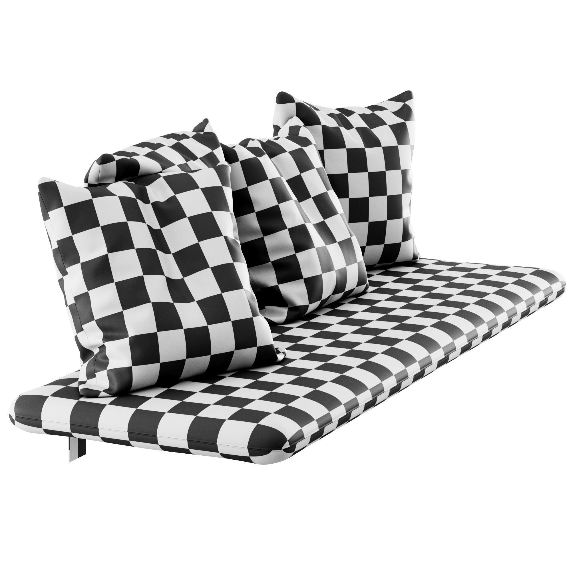 Blow Bench Wall-Mounted by More 3D model_4