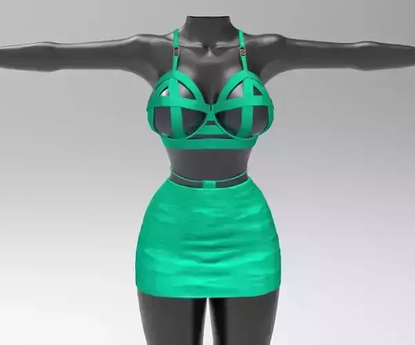 Mesh Outfit 013 Second Life