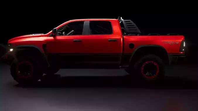 2021 Dodge RAM TRX 3D Model