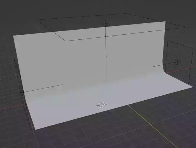 Fondo estudio blender