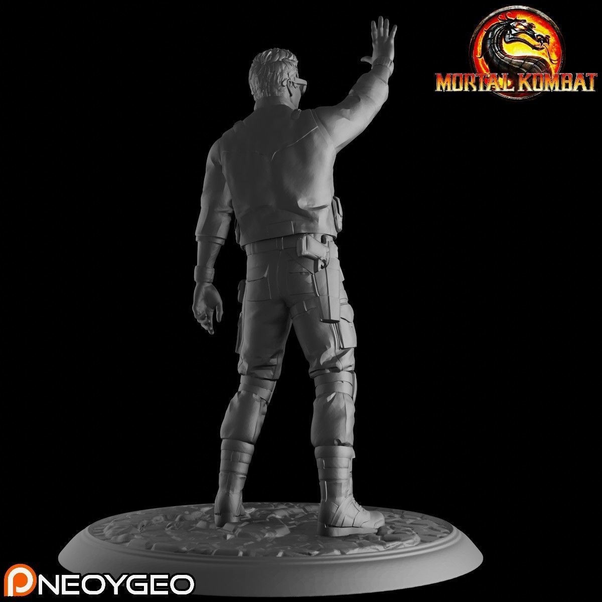 JOHNNY CAGE - MORTAL KOMBAT 11 3D print model_2