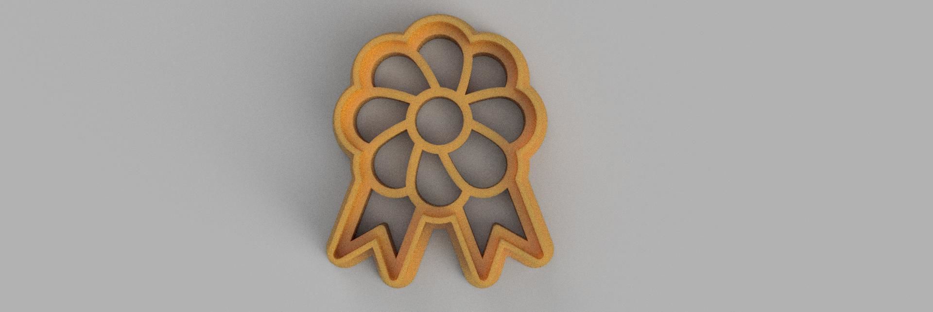 christmas-ornament COOKIE CUTTER 3D print model_1