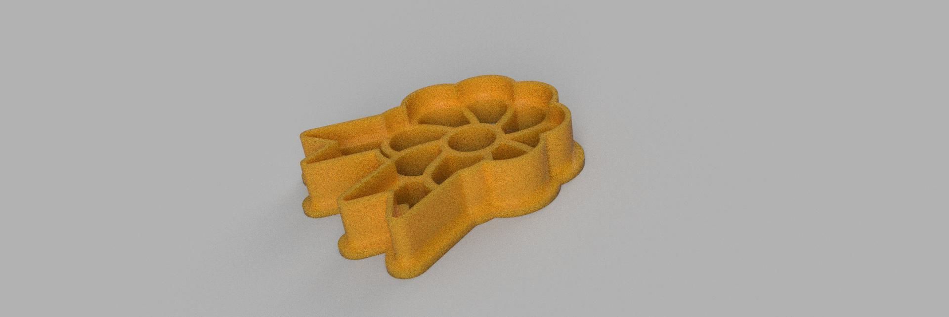 christmas-ornament COOKIE CUTTER 3D print model_3