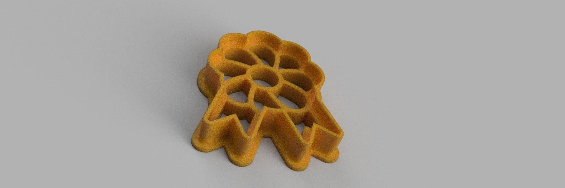 christmas-ornament COOKIE CUTTER 3D print model_2