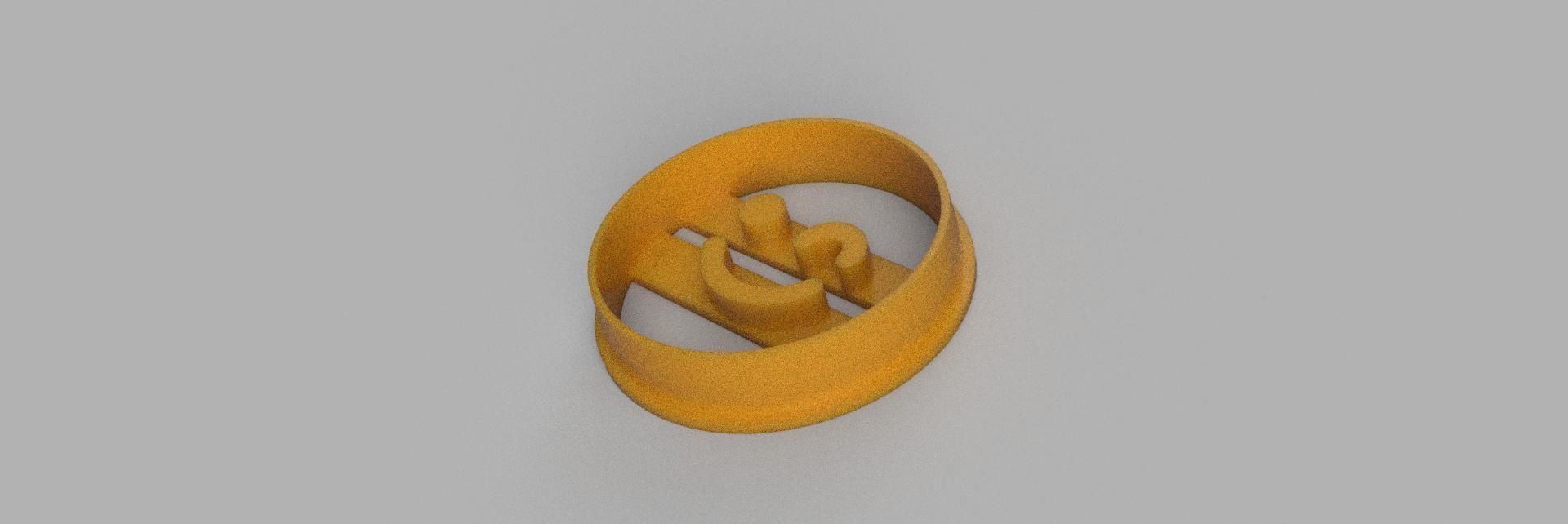 christmas smile COOKIE CUTTER 3D print model_2