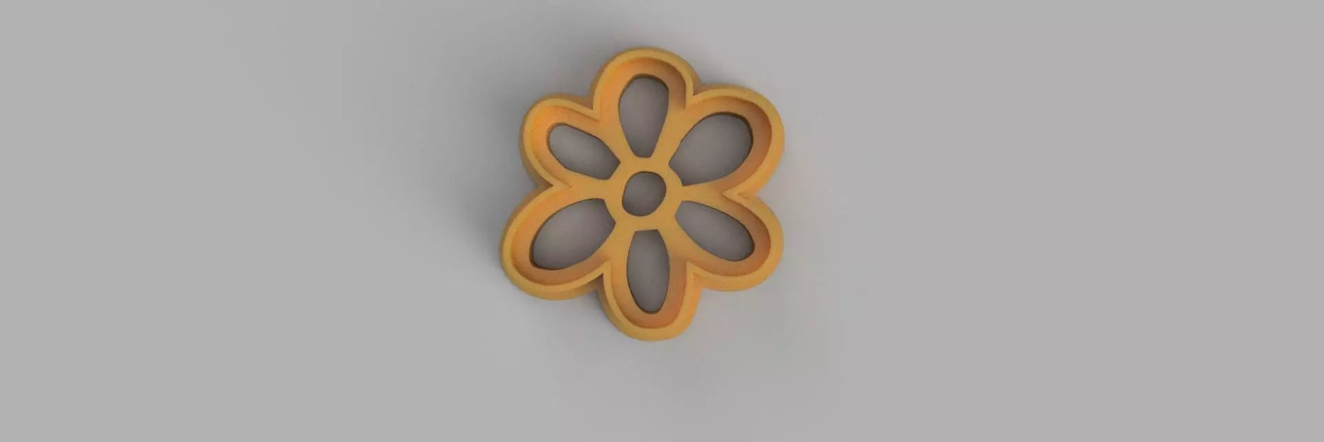 flower COOKIE CUTTER 3D print model_0