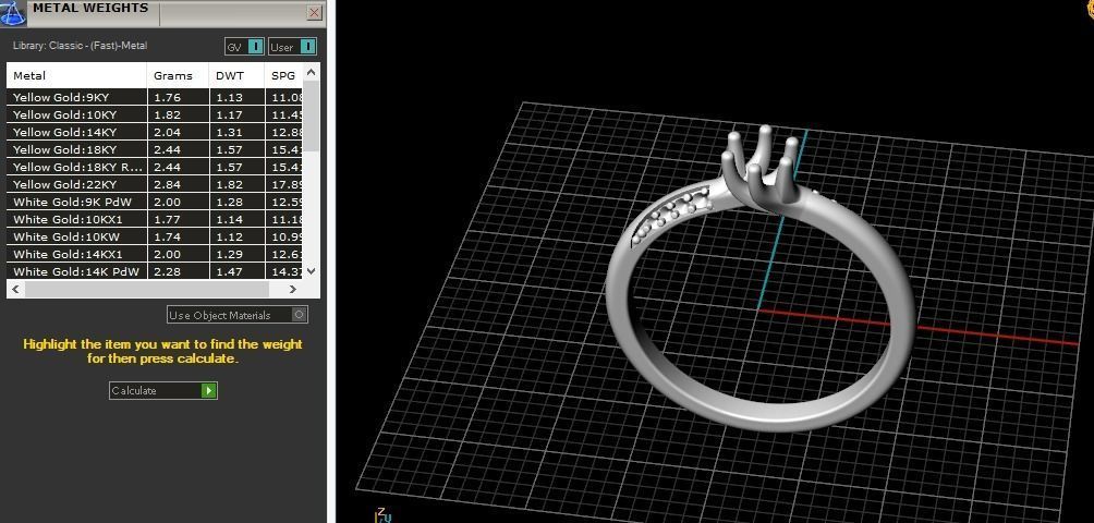 Solitaire ring Model 5120 3D print model_6