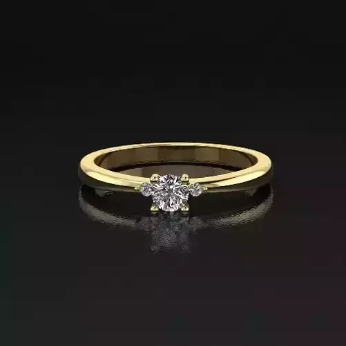 Solitaire ring Model 5117
