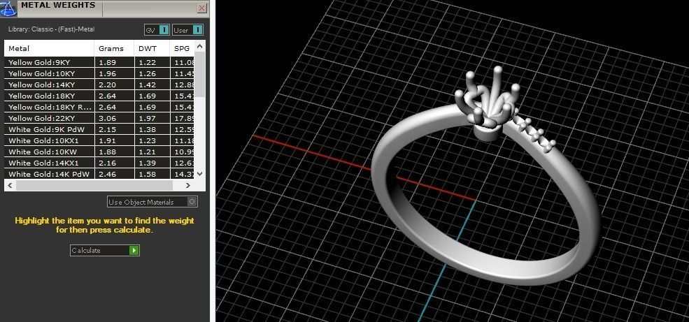 Solitaire ring Model 5111 3D print model_6