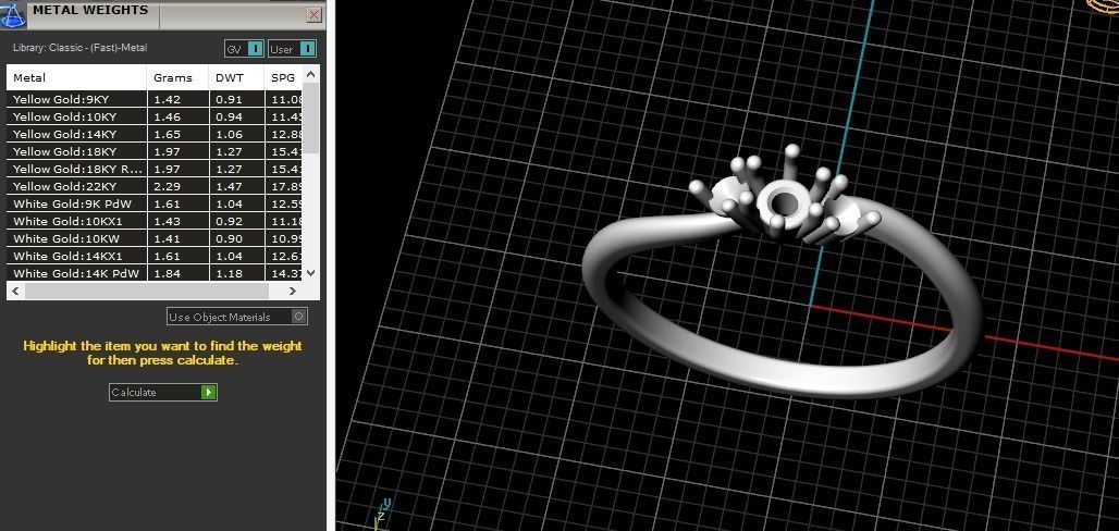 Solitaire ring Model 5099 3D print model_6