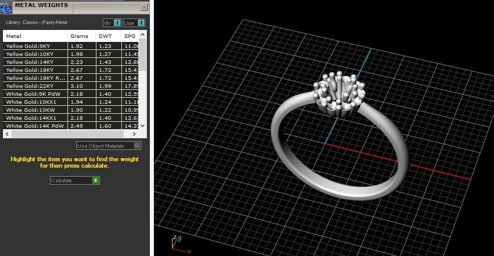 Solitaire ring Model 5090 3D print model_7