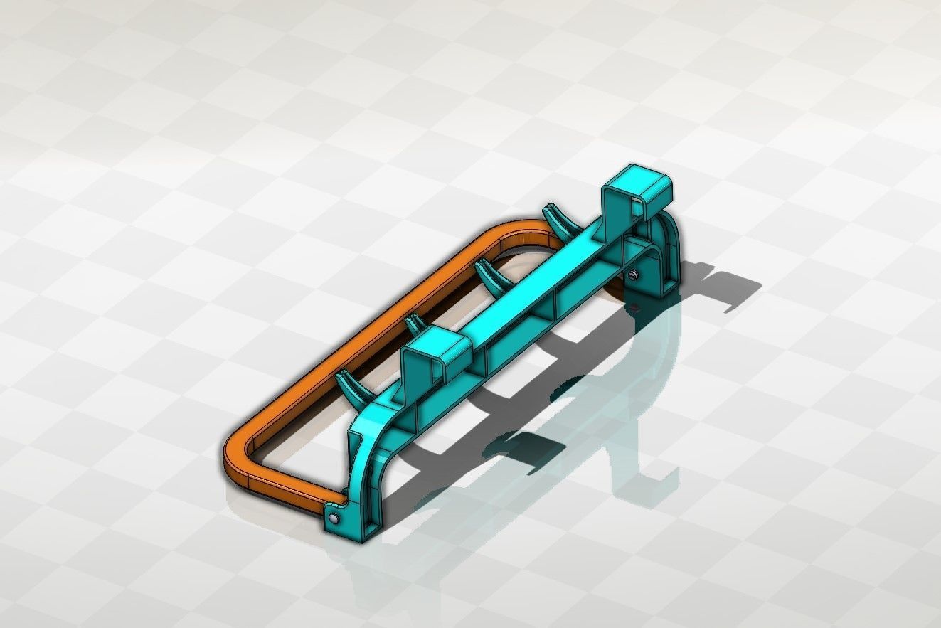 Kitchen Organizer Hanger 3D print model_1