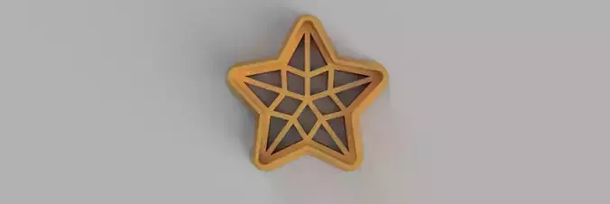 flower-origami COOKIE CUTTER