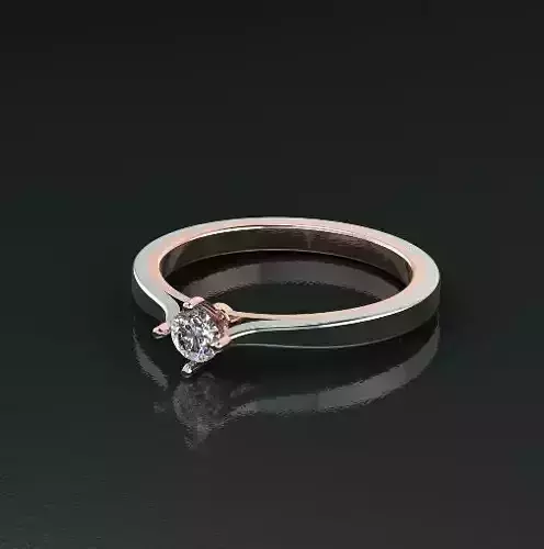 Solitaire ring Model 5087