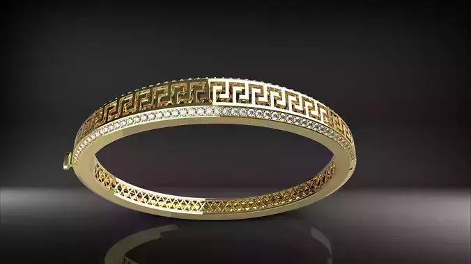 Greek pattern Bracelet