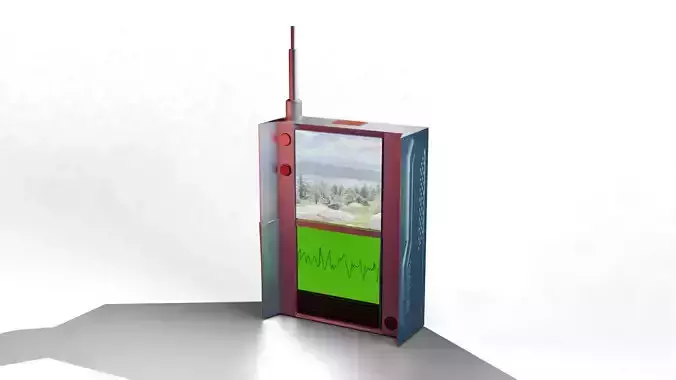 Communication Device Free low-poly 3D model