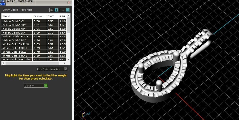 Pendant Model 5153 3D print model_6