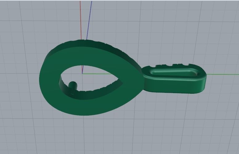 Pendant Model 5153 3D print model_4