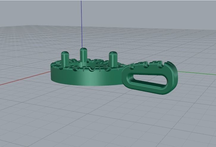 Pendant Model 5153 3D print model_3