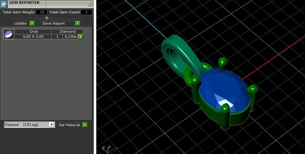 Pendant Model 5152 3D print model_7