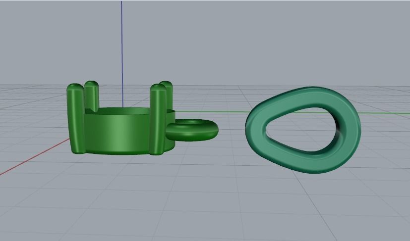 Pendant Model 5152 3D print model_3