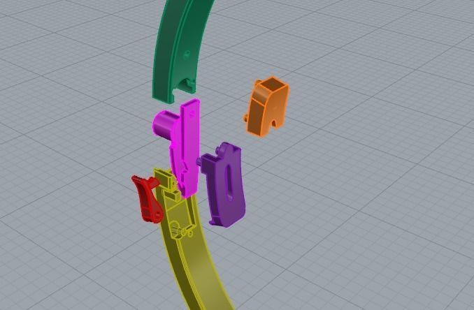 Bracelet size16 Model 5150 3D print model_3