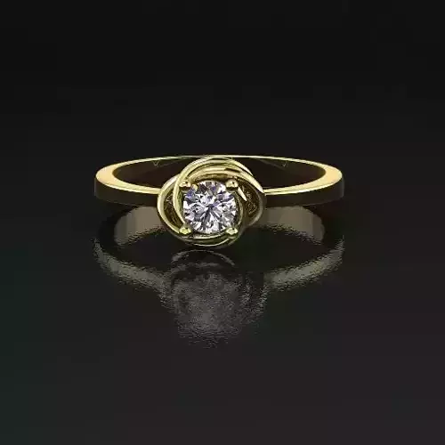 Solitaire ring Model 5135