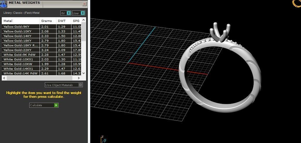 Solitaire ring Model 5134 3D print model_6