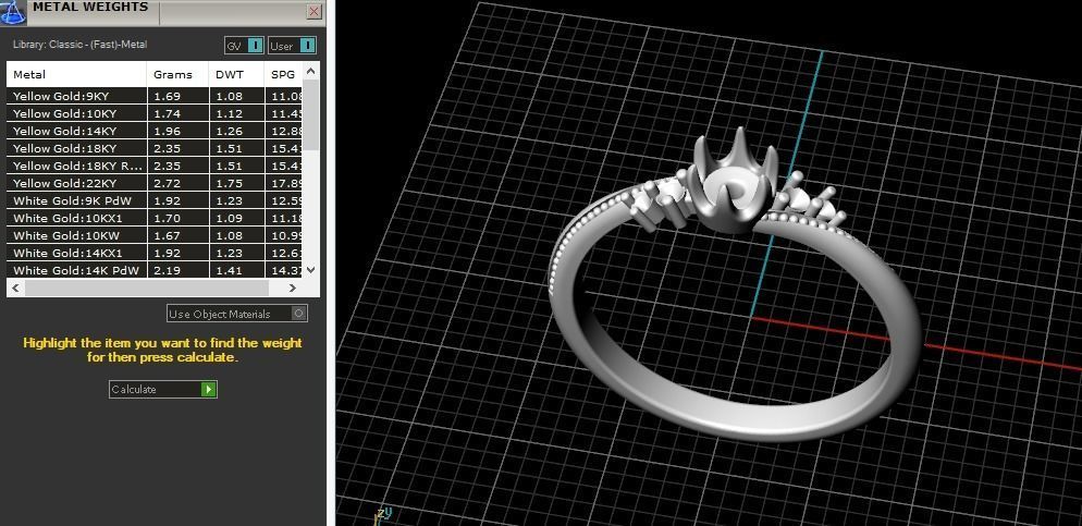 Solitaire ring Model 5133 3D print model_6