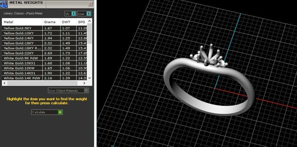 Solitaire ring Model 5128 3D print model_6